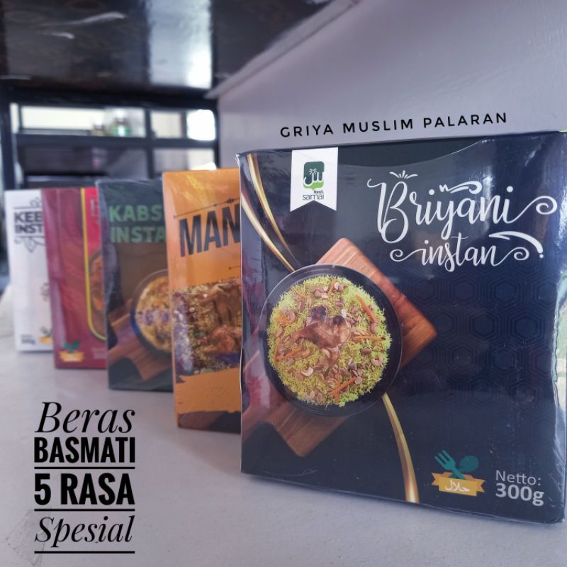 

Beras Basmati Instan plus Bumbu Sama'i Food