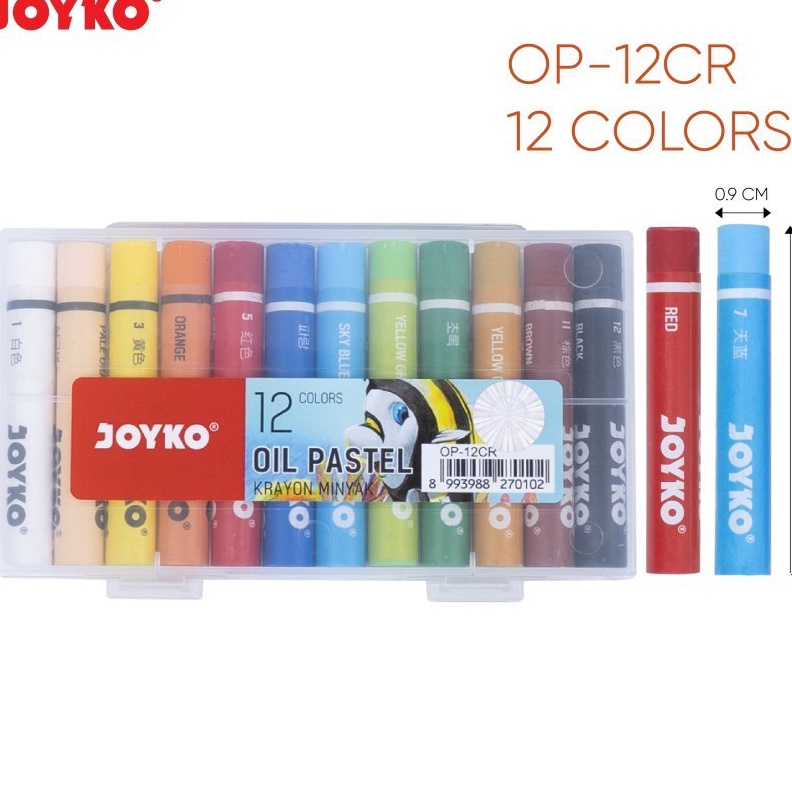 

BOOM GROSIR Crayon 12 WarnaKrayon Murah 12WarnaOil Pastels