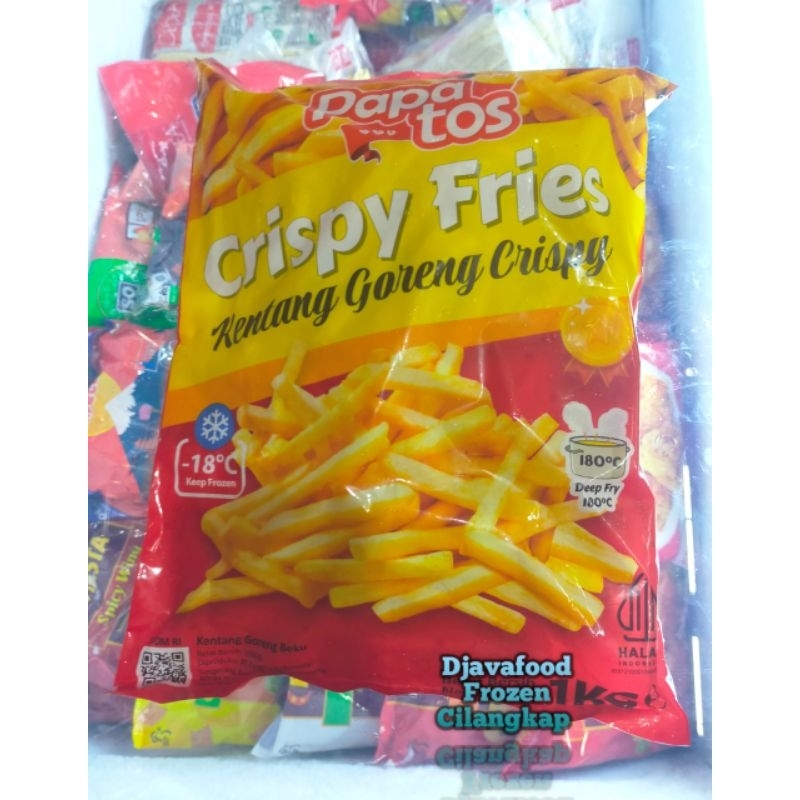 

Kentang goreng crispy 1 kg