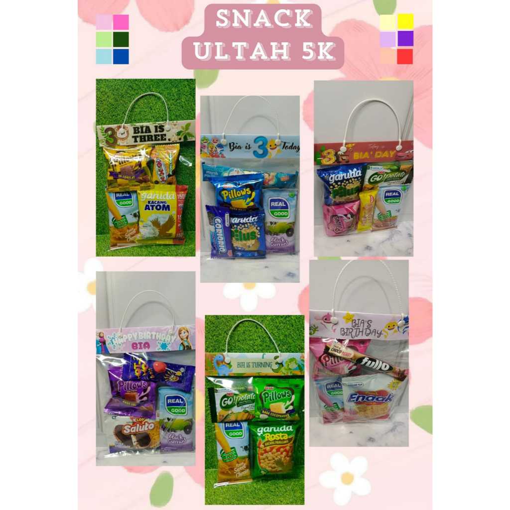 

Byul's - Snack ulang tahun Sanrio / Cinnamoroll / My Melody / Pompurin / Kuromi