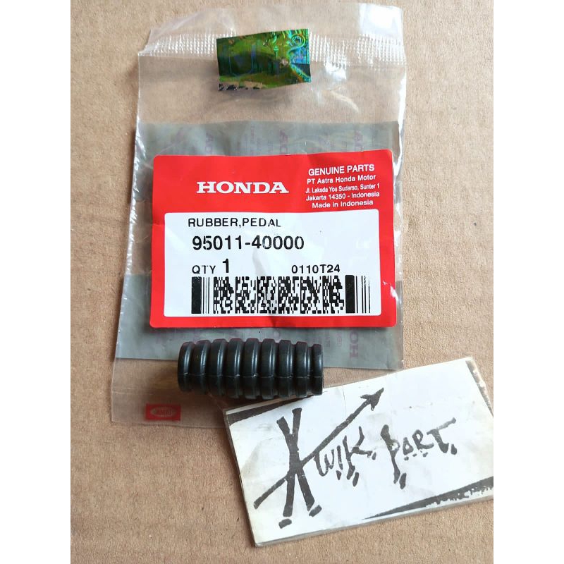 karet pedal operan gigi perseneling Supra x 125 gl max gl pro Mega pro original ahm