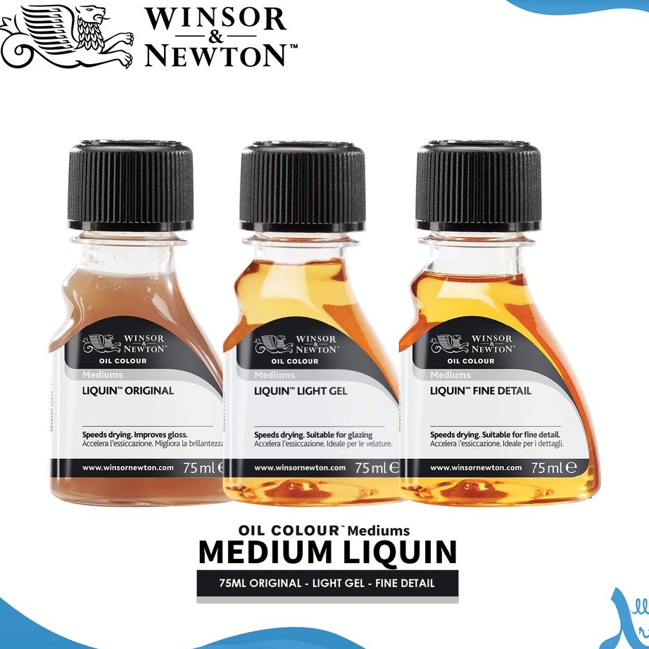 

SUPER HEMAT Winsor Newton 75ml Liquin Medium Oil Painting