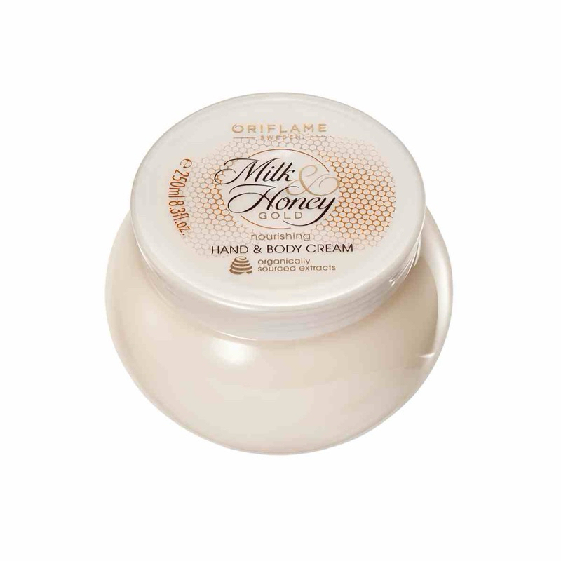 Oriflame- Milk & Honey Gold nourishing Hand & Body Cream 250 ml