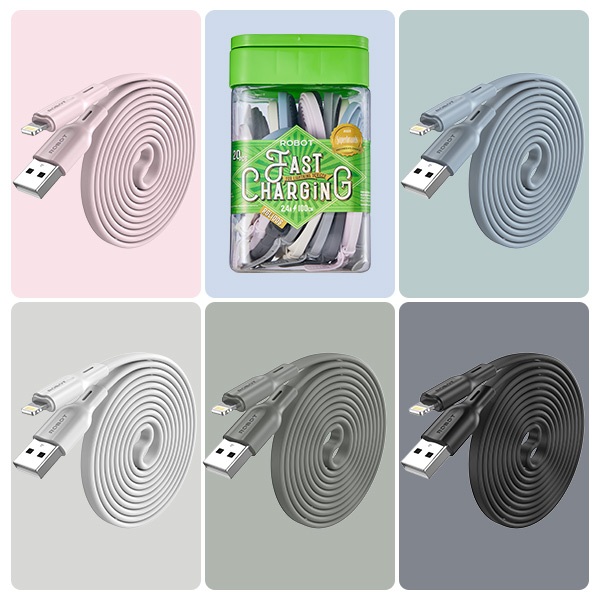 Usb Kabel Robot RGL100 iphone rgc100 type c rgm100 micro Usb Cable iphone Original 100% Robot Bergar
