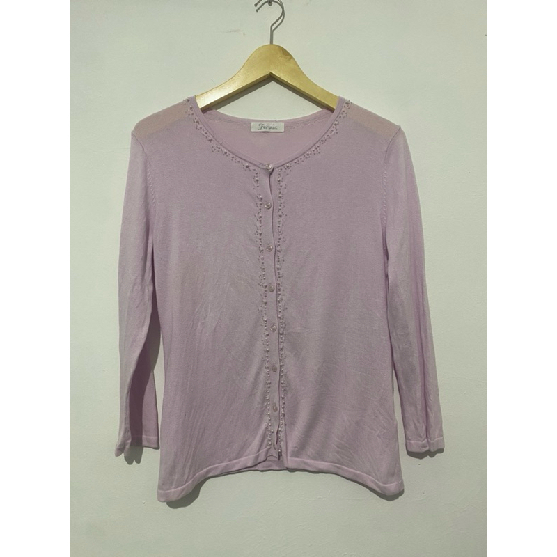 cardigan Feroux soft purple