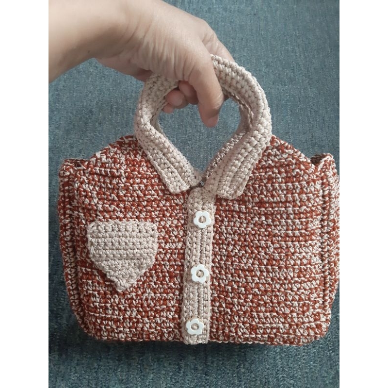 Tas  Rajut Handmade / Handbag rajut / Tas selempang handmade