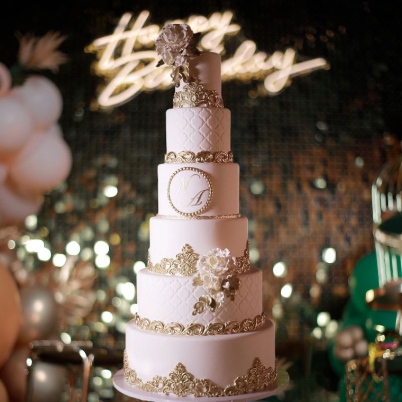 weding cake besar//dummy cake//fake cake/wedding cake mewah// free mini wedding cake