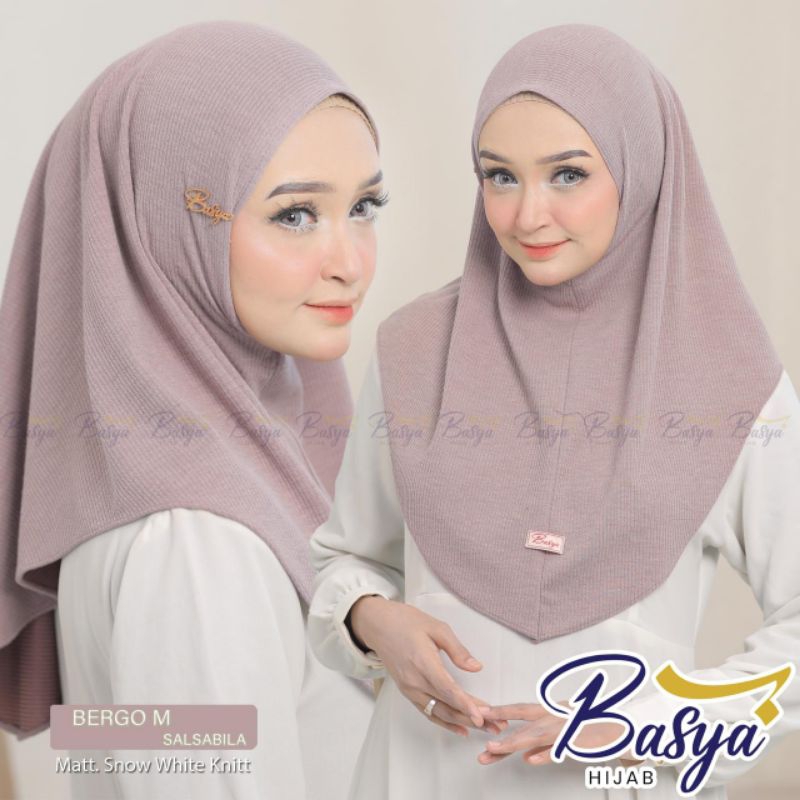 ** Basya Hijab ** Bergo Salsabila M Original Basya Hijab