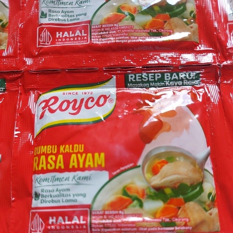 

Royco Penyedap Masakan Royco Ayam | Sapi | Murah Isi 48 RTG (1 KRT)