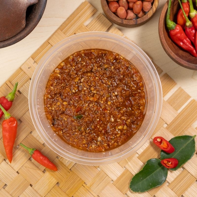 

Sambel Bumbu Pecel Asli Madiun Super Enak 250g Khas Jawa Timur