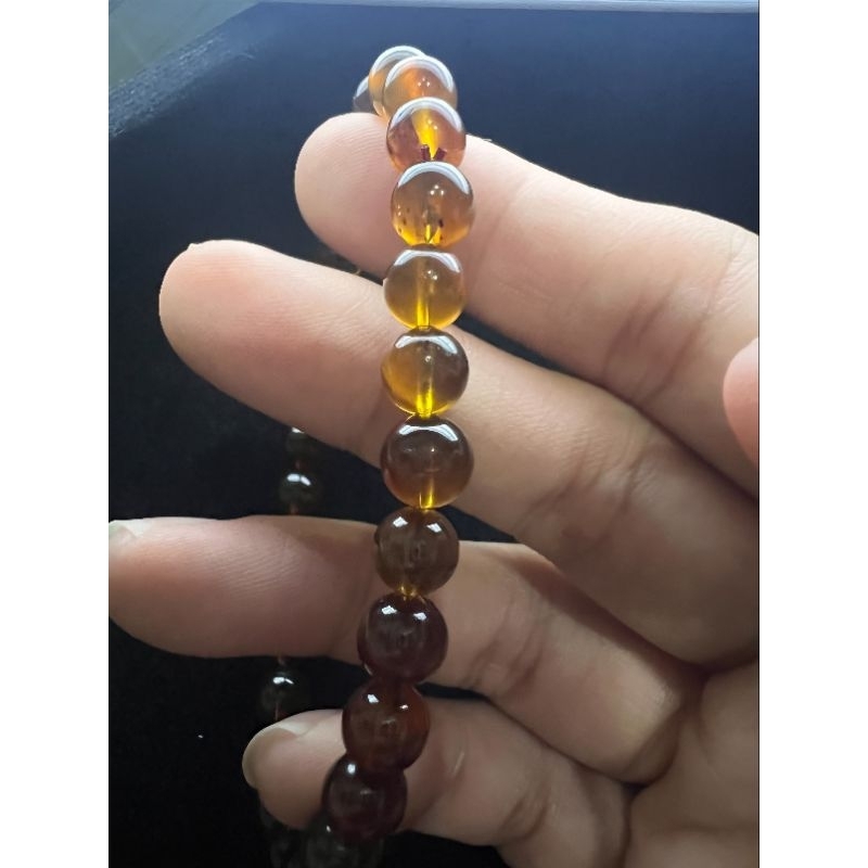 GELANG BATU AMBER [TAXOL]
