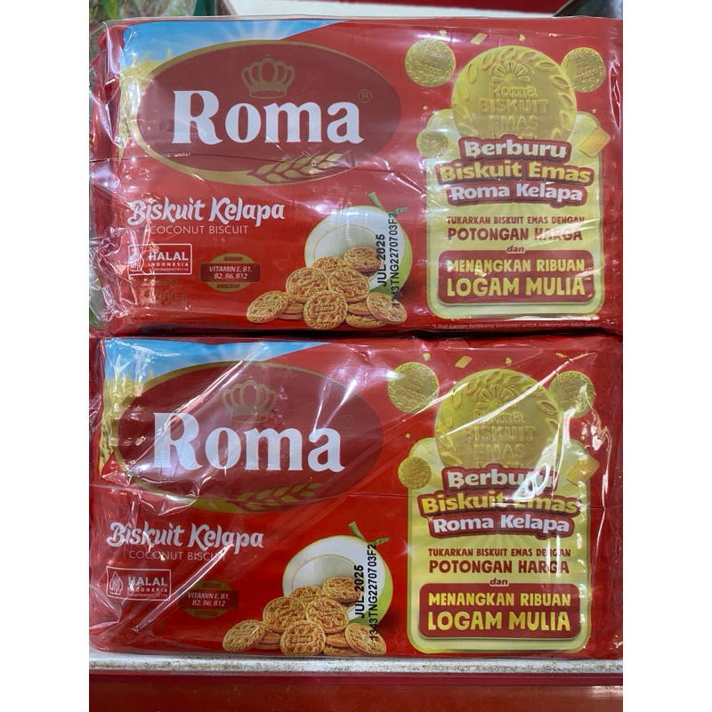 

Biskuit Roma Kelapa