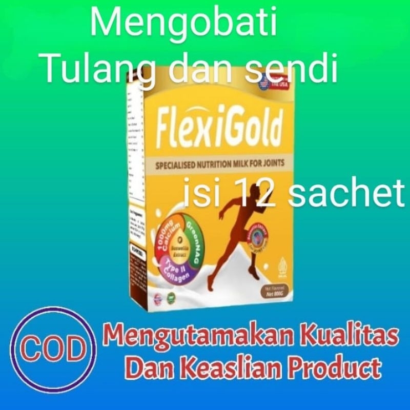 

Flexi Gold susu untuk mengobati tulang dan sendi original