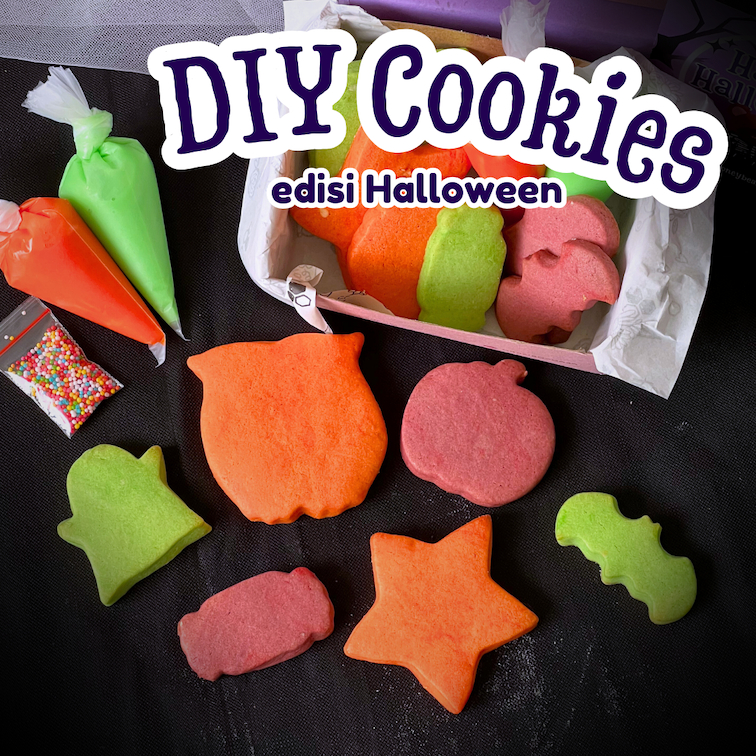 

DIY COOKIES HALLOWEEN | mainan anak kue kering kado biskuit snack hias sendiri