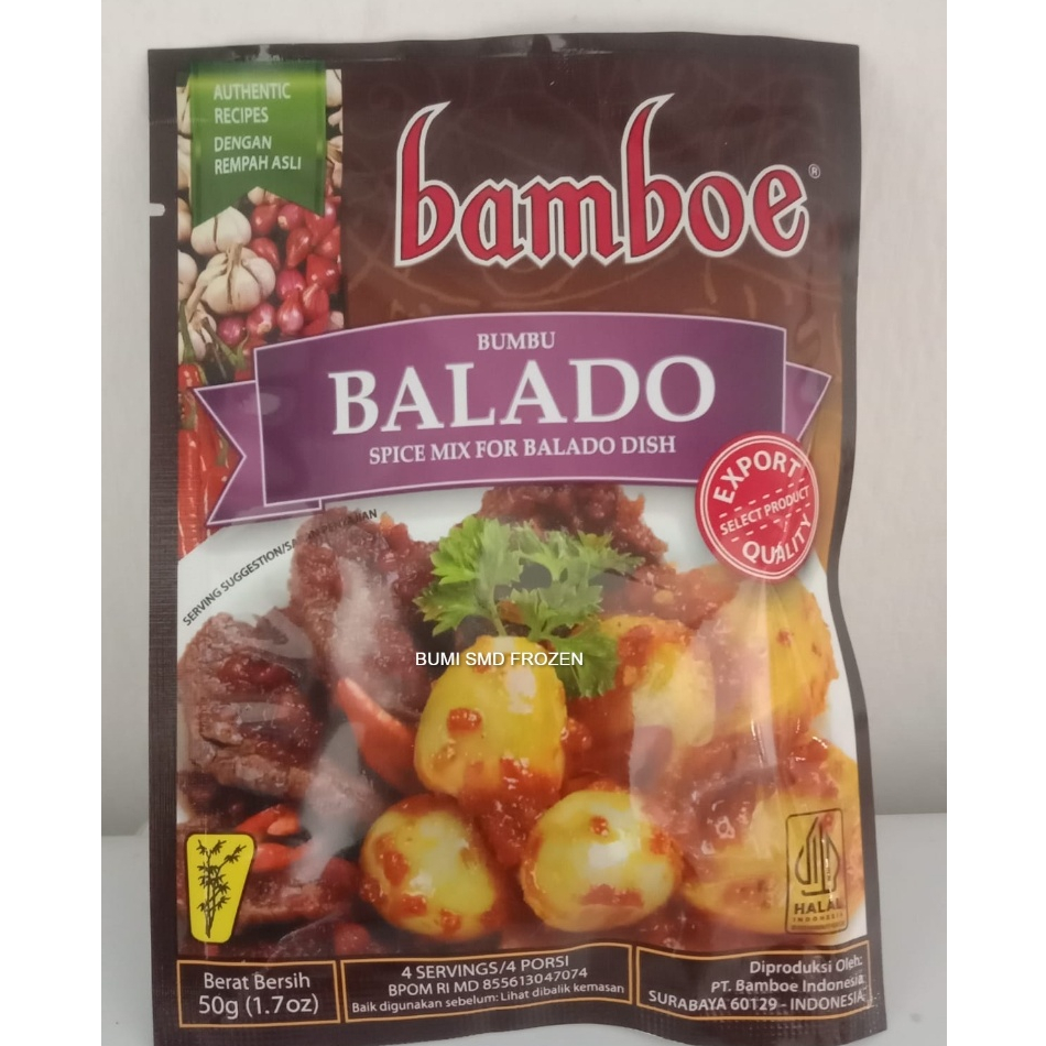 

Bumbu Instant Bamboe Balado