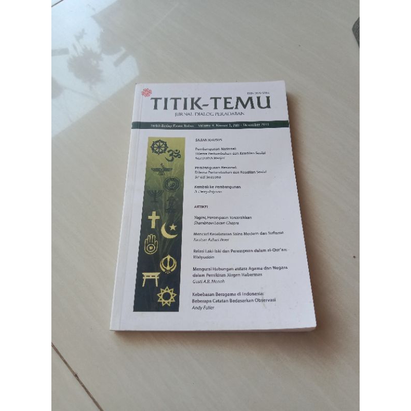 TITIK TEMU Jurnal Dialog Peradaban