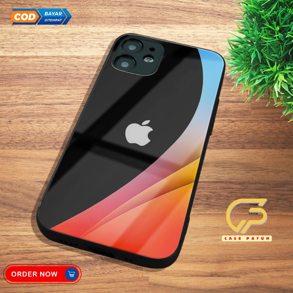 Case REALME 5/5i/5S /REALME C21 /REALME C20 /C11 2021 - Casing Motif Brand IPhone 03 - Silikon Case