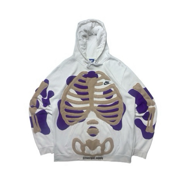 REWORKED NIKE SKELETON HOODIE
