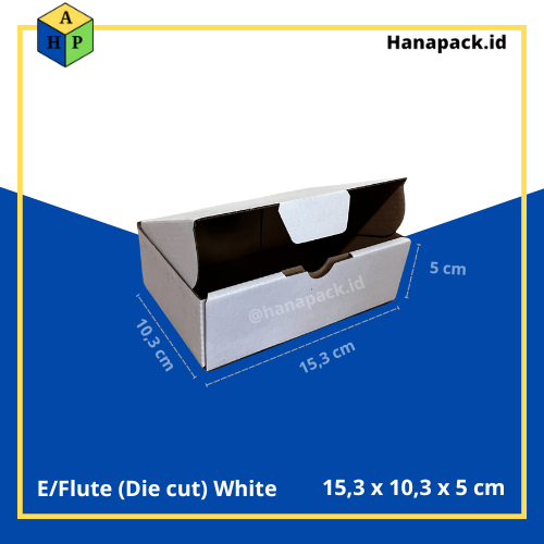 

Box Karton Polos / Packaging Custom Box 15,3 x 10,3 x 5 cm