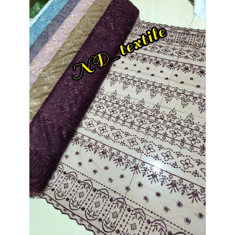 Kain Tile Sapto Etnik/Tile Elisab Sapto Etnik/Bahan Kebaya