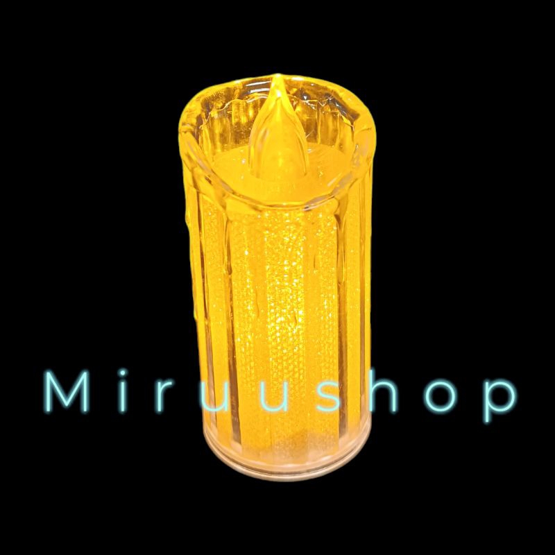 Lilin elektrik LED premium hias korea aesthetic lilin natal lilin altar lampu tidur korea model melt