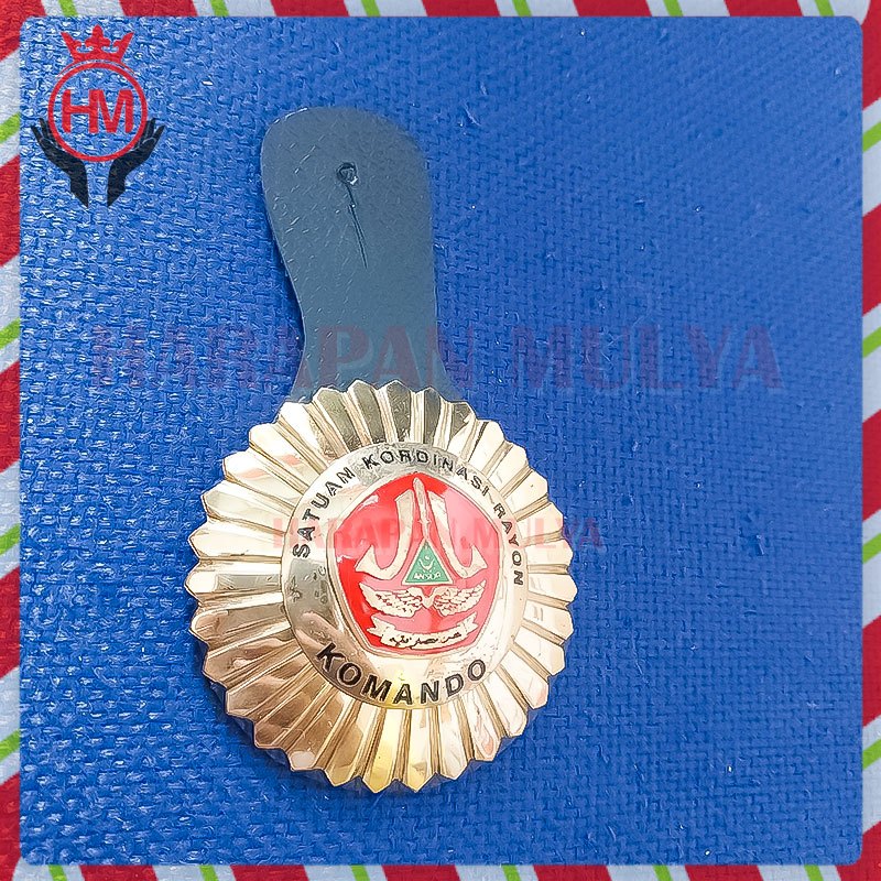 Jengkolan Banser Satuan Kordinasi Rayon Komando Tanda Jabatan Banser - Harapan Mulya