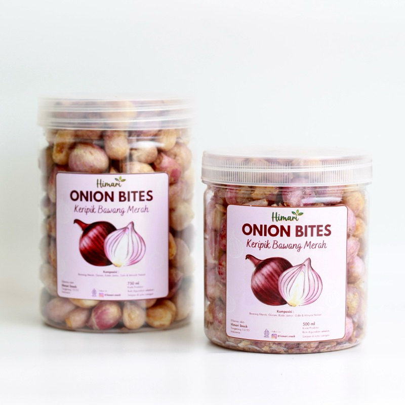 

Himari Onion Bites Keripik Bawang Merah Utuh 100% Produk Lokal Halal