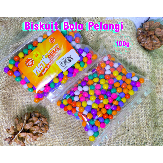 

PERMEN BISKUIT BOLA PELANGI 100GR