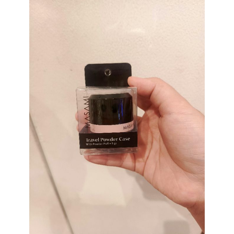 Masami Shouko Travel Loose Powder Case Tempat Wadah Bedak Tabur Mini Original
