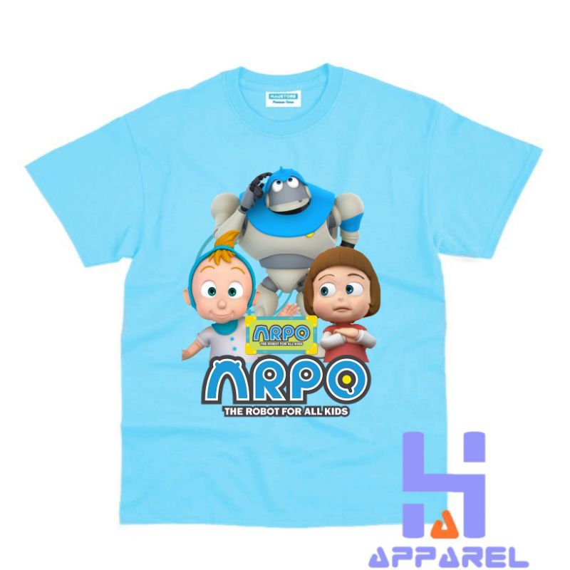 BAJU ANAK KAOS ANAK ARPO THE ROBOT