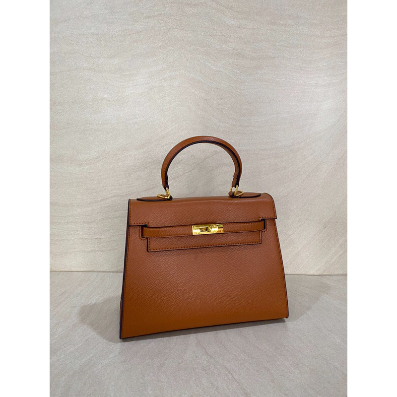 TAS WANITA KELLY EPSOM 25CM GHW SERI TF