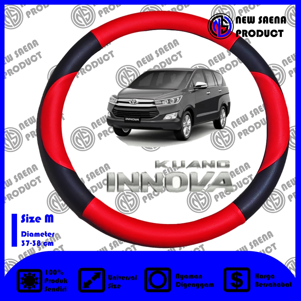 Sarung Stir Mobil Kijang Innova, Cover Stir Kijang Innova, Size M