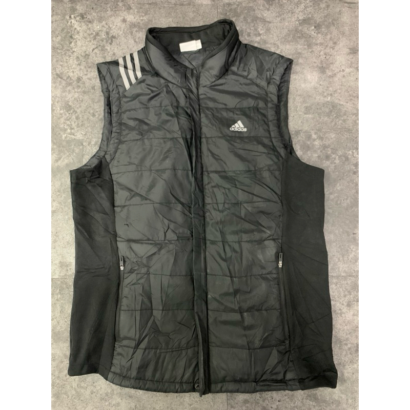VEST ROMPI ADIDAS BLACK GREY ORIGINAL SECOND BEKAS PRELOVED