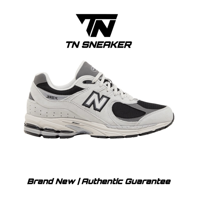 New Balance 2002R Grey Black Pigskin