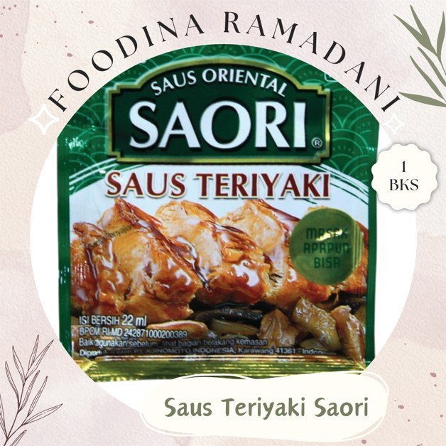 

SAUS Teriyaki - Saori Sachet [ 22gr ] Harga Per BKS