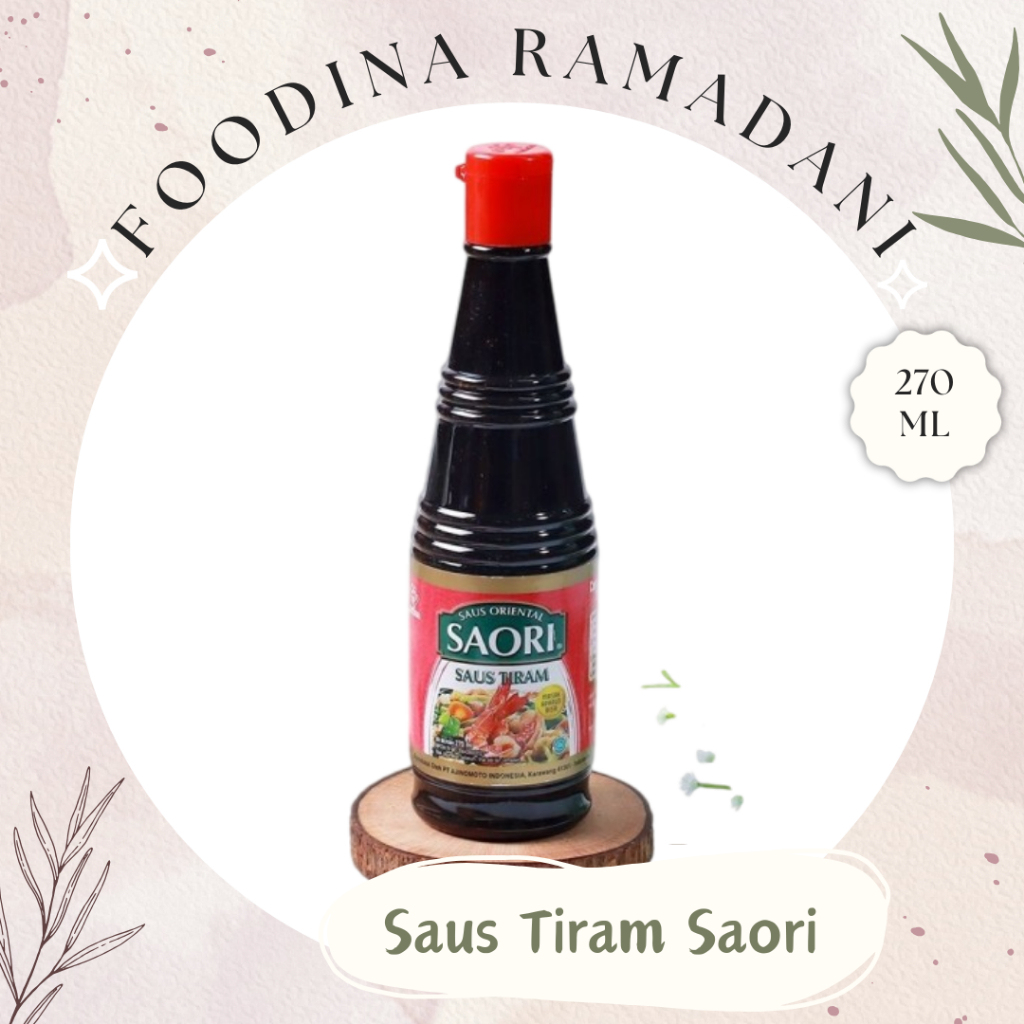 

SAUS Tiram Oriental - Saori [ 270ml ] Harga Per BTL