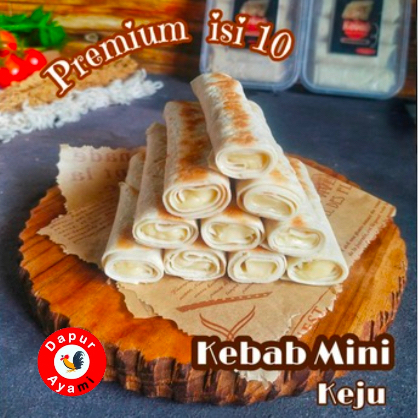 

Frozen Kebab Mini Premium Rasa Keju (Isi 10) - Dapur Ayami