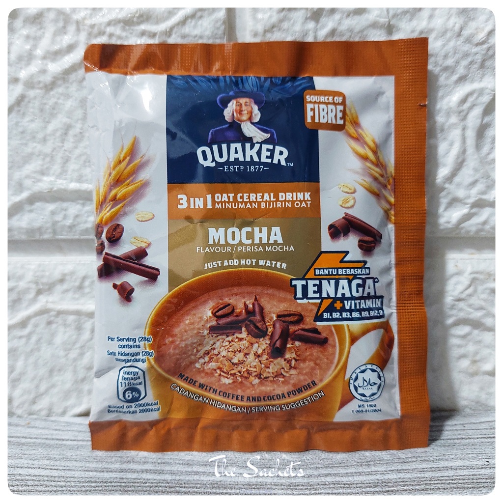 

Quaker 3 in 1 Mocha Sachet Eceran
