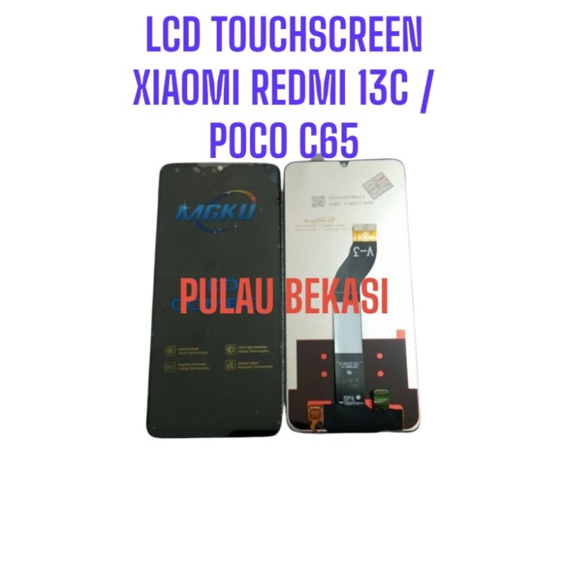LCD TOUCHSCREEN XIAOMI REDMI 13C / POCO C65 - LCD TS XIAOMI REDMI 13C FULLSET ORIGINAL OEM
