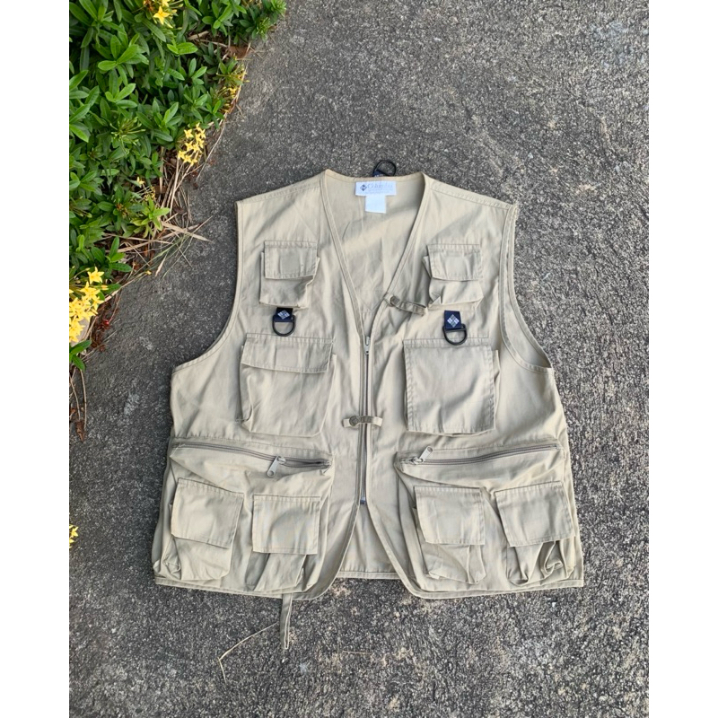 VEST VINTAGE COLUMBIA PFG utility fishing vest tactical