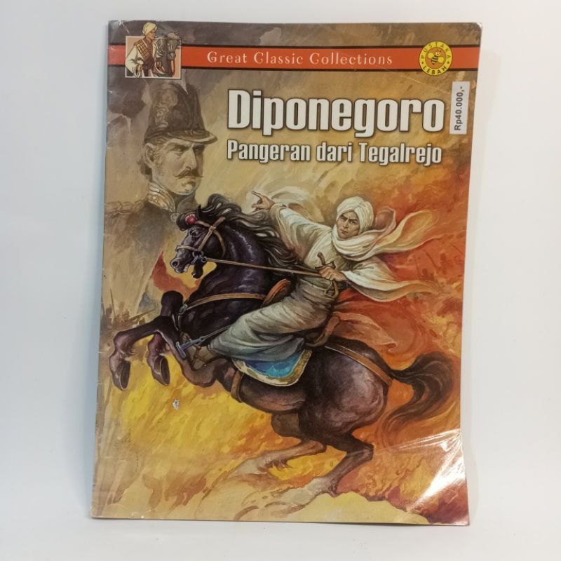 Buku komik Diponegoro, Pangeran dari tegalrejo. seri Great classic collection