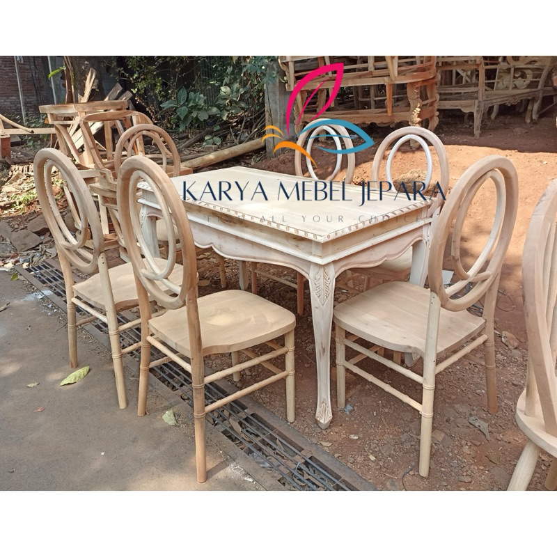 

[NOTA SET AKAD] OLIVIA 6 + MEJA AKAD