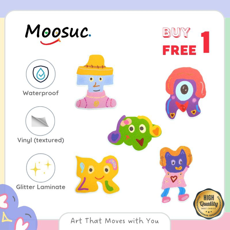 

[PROMO] Moosuc - Glitter Sticker