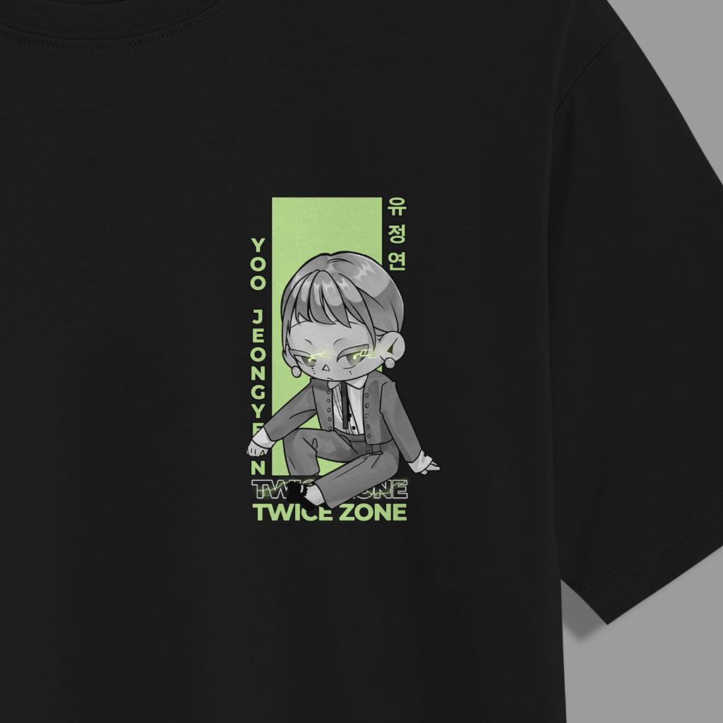 YuuRa Hobbies Kaos Unisex - Twice - Twice Zone - Jeongyeon