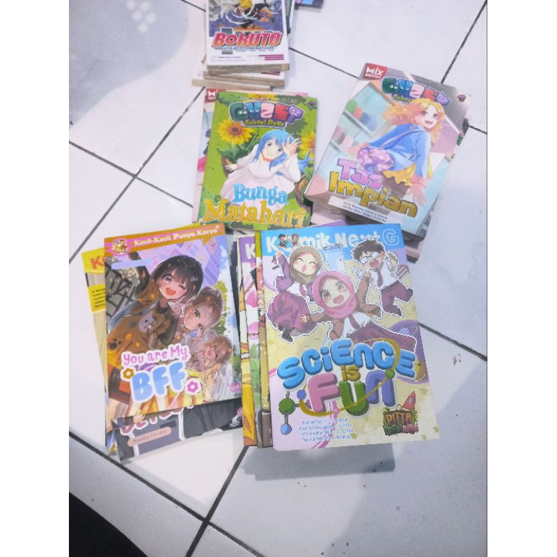 Preloved Komik Next G, KKPK, Ghost School Days, Princess Academy, Meng