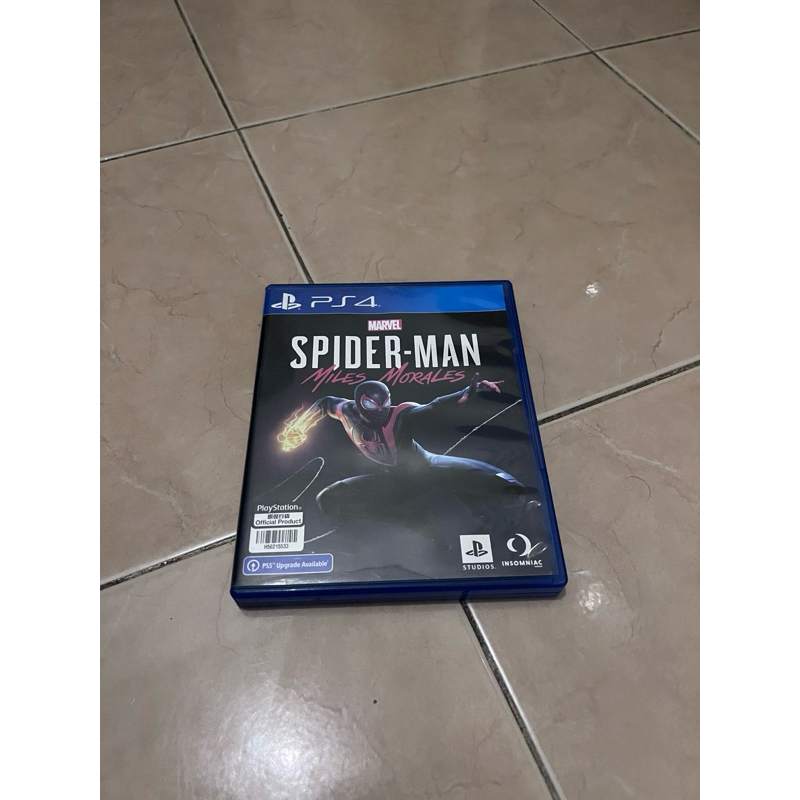 BD Spiderman Miles Morales PS4