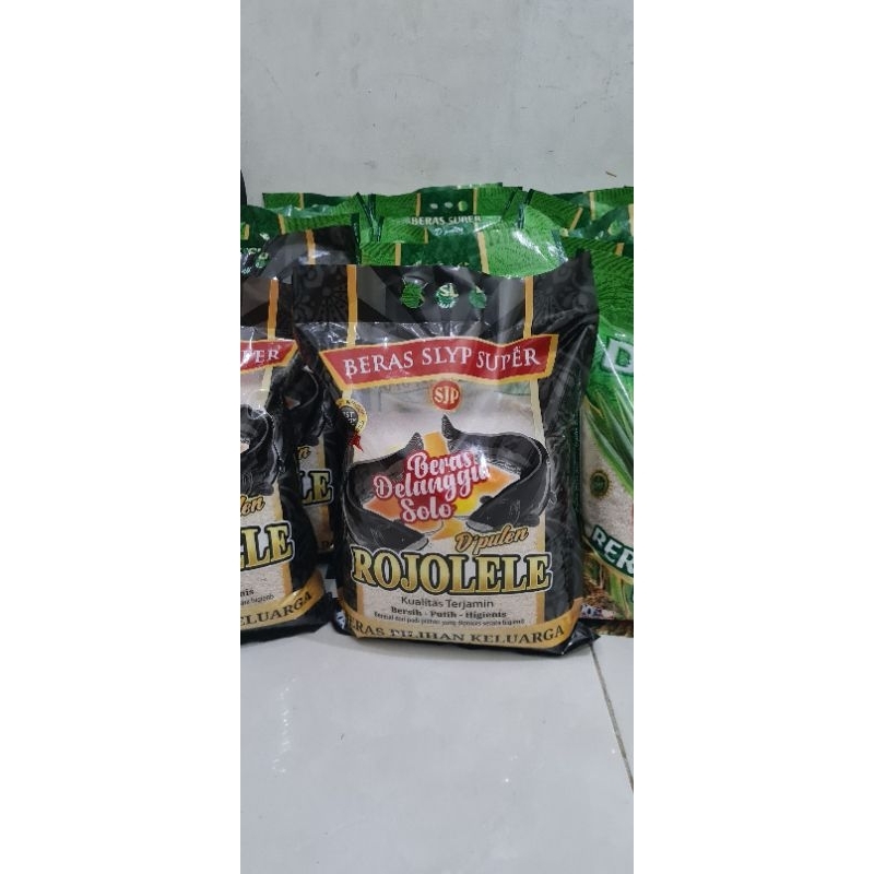 

Beras premium rojo lele 5liter pulen