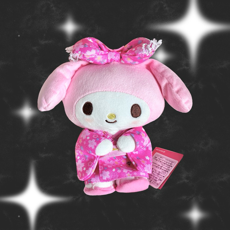 big plush my melody kimono ori jepang yukata boneka sanrio