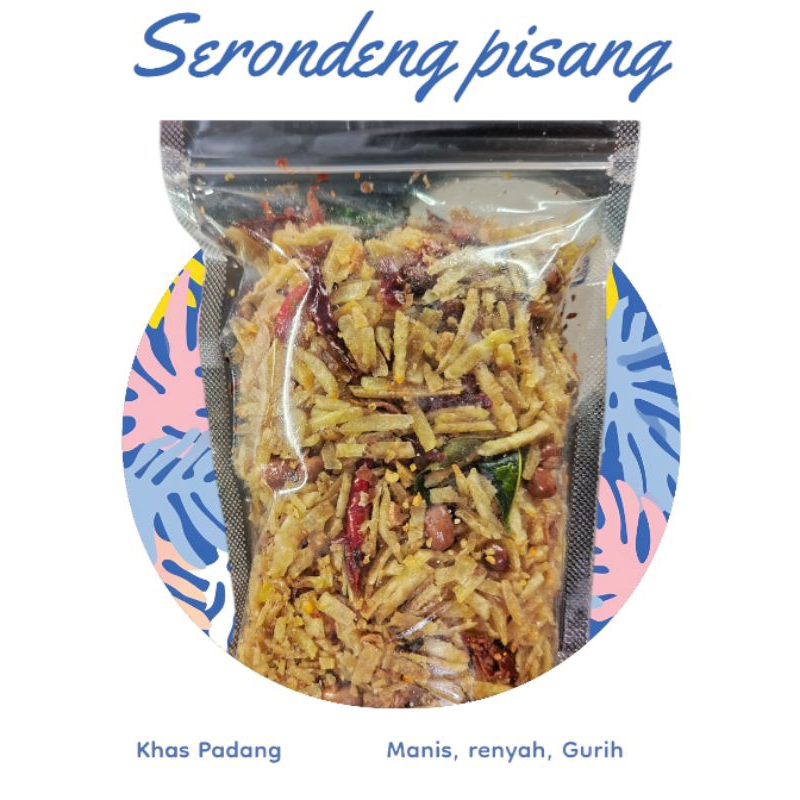 

Serondeng Pisang Khas Padang - Manis Gurih dan Renyah Snack - Food