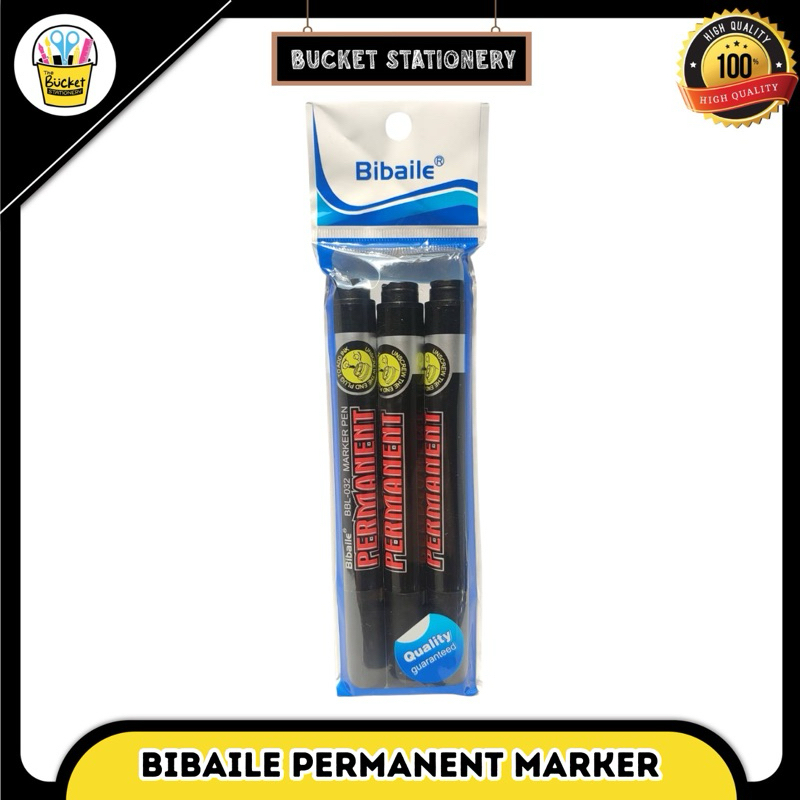 

permanent marker BBL-032-3 spidol permanen PER PACK(3pcs)